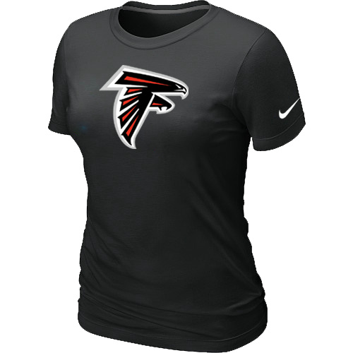 Nike Atlanta Falcons Women's Legend Logo Dri-FIT NFL T-Shirt - Black